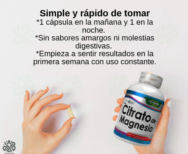 CITRATO DE MAGNESIO: NO MÁS CANSANCIO, IRRITABILIDAD Y MÚSCULOS TENSOS ... 🤩DESAPARECE EN SOLO 30 DÍAS🤩❗ - ART&VIBE