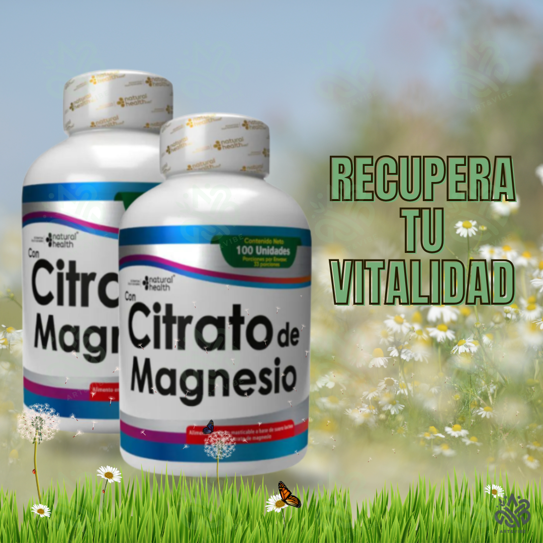 CITRATO DE MAGNESIO: NO MÁS CANSANCIO, IRRITABILIDAD Y MÚSCULOS TENSOS ... 🤩DESAPARECE EN SOLO 30 DÍAS🤩❗