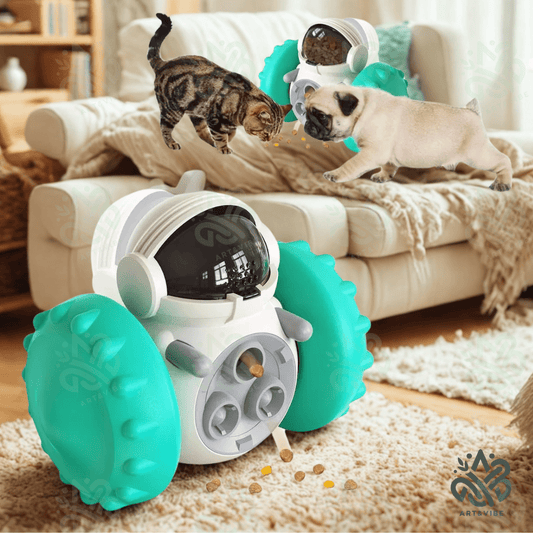 Robot Dispensador De Comida Mascotas - ART&VIBE