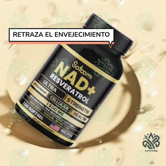 Suplemento Nad +  Resveratrol 1500 Mg