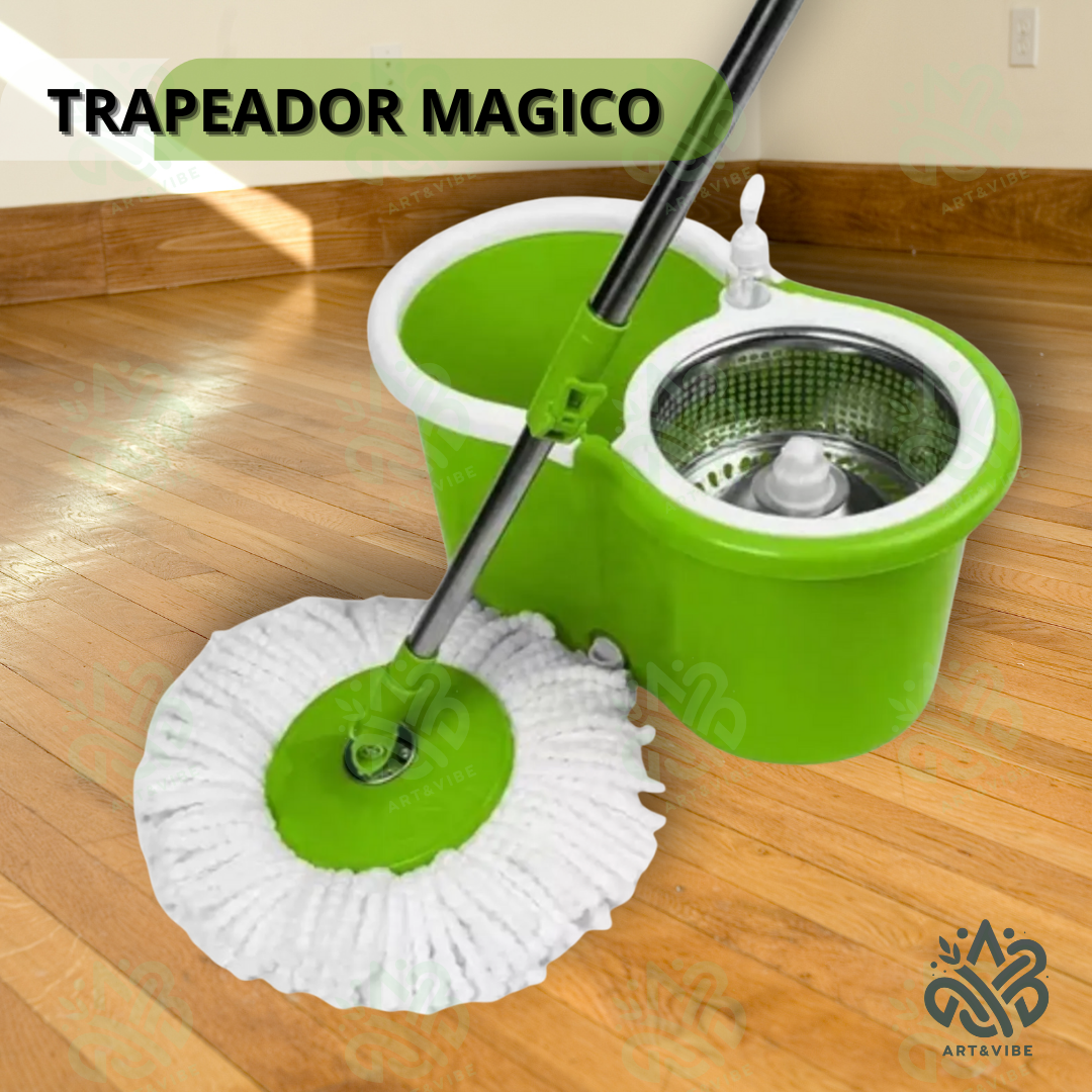 🌀 TRAPERO MÁGICO: TRANSFORMA LA LIMPIEZA EN ALGO RÁPIDO, FÁCIL Y SIN DOLOR
