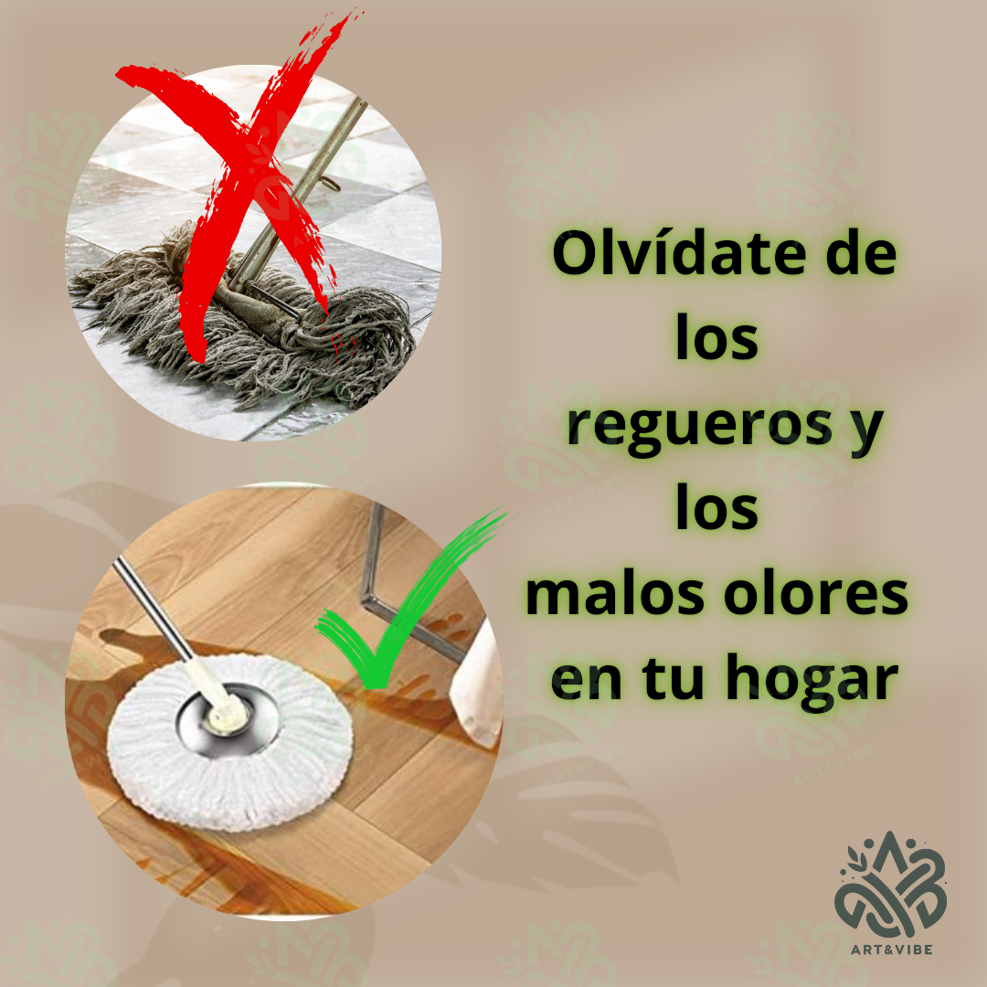 🌀 TRAPERO MÁGICO: TRANSFORMA LA LIMPIEZA EN ALGO RÁPIDO, FÁCIL Y SIN DOLOR