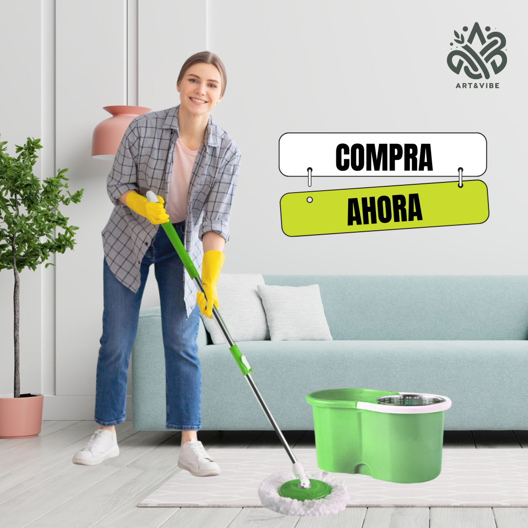 🌀 TRAPERO MÁGICO: TRANSFORMA LA LIMPIEZA EN ALGO RÁPIDO, FÁCIL Y SIN DOLOR